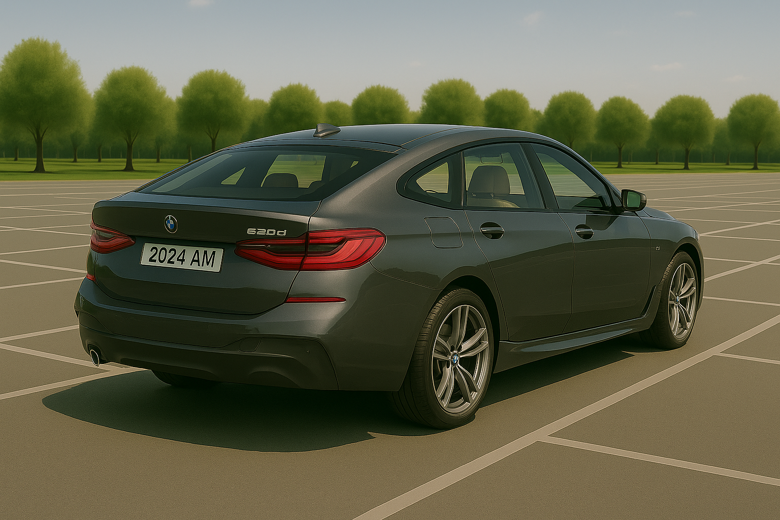 
								BMW 620d Grey 2024 full									