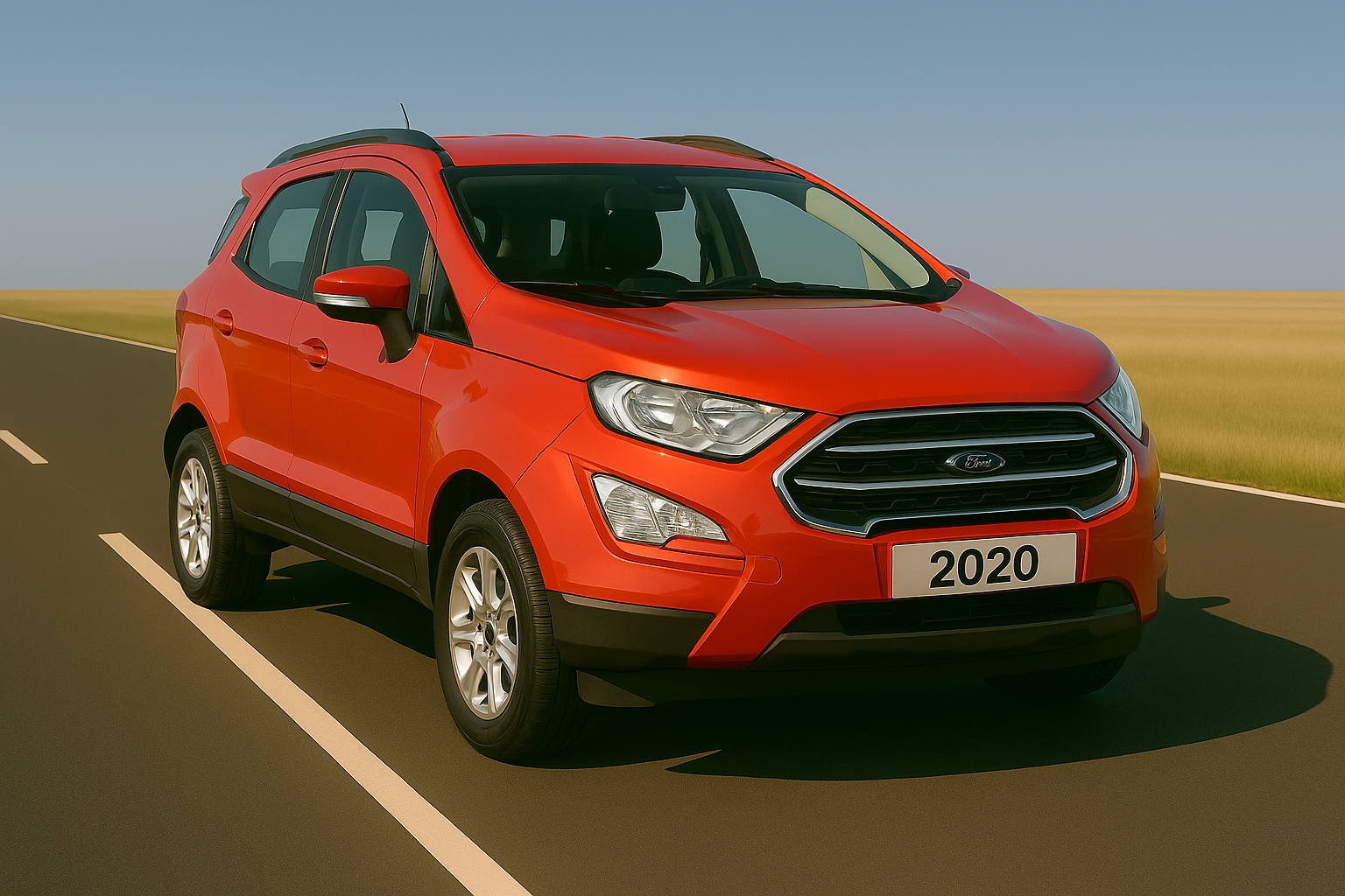 
								Ford Eco Sport Red 2020 full									
