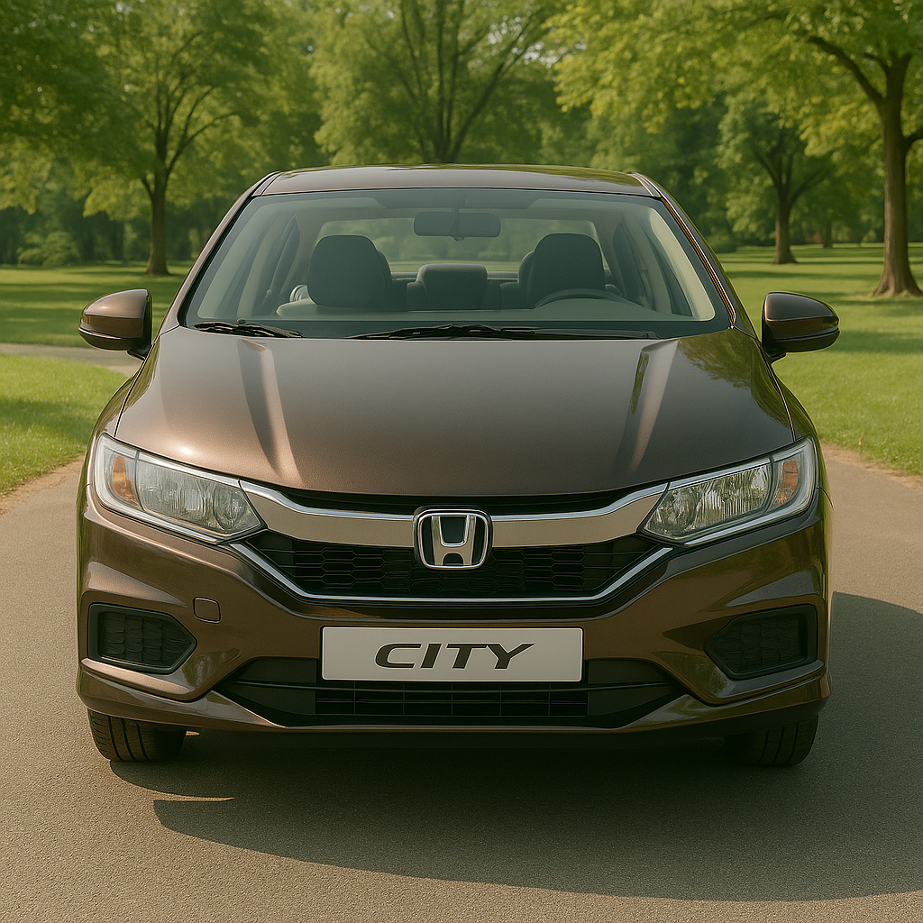 
								Honda City Brown 2017 full									