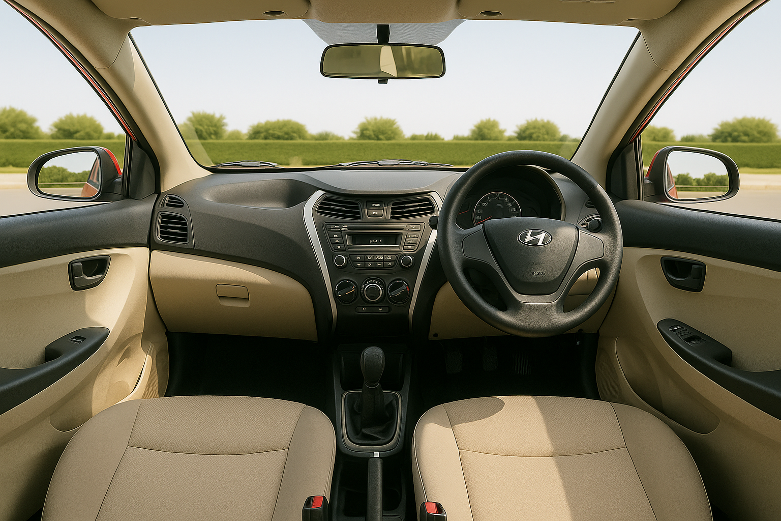 
								Hyundai Eon Red 2016 full									