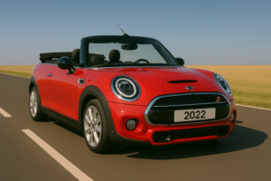 Mini Cooper Convertible Red 2022