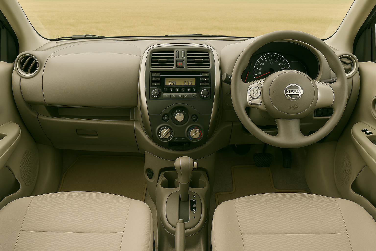 
								Nissan Micra Blue 2015 full									