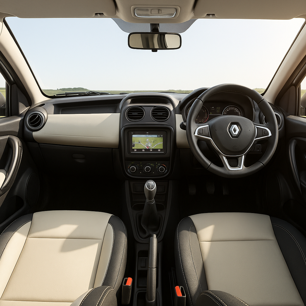 
								Renault Duster Silver 2014 full									