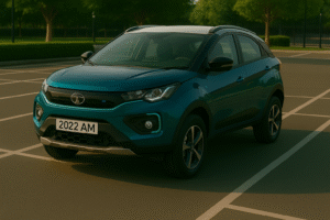 Tata Nexon Blue 2022