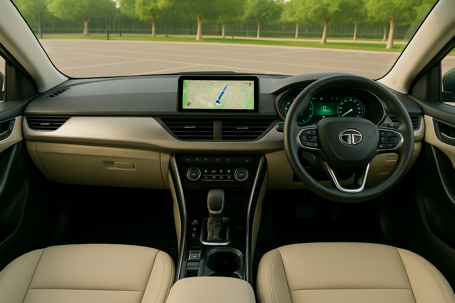 
								Tata Nexon Blue 2022 full									