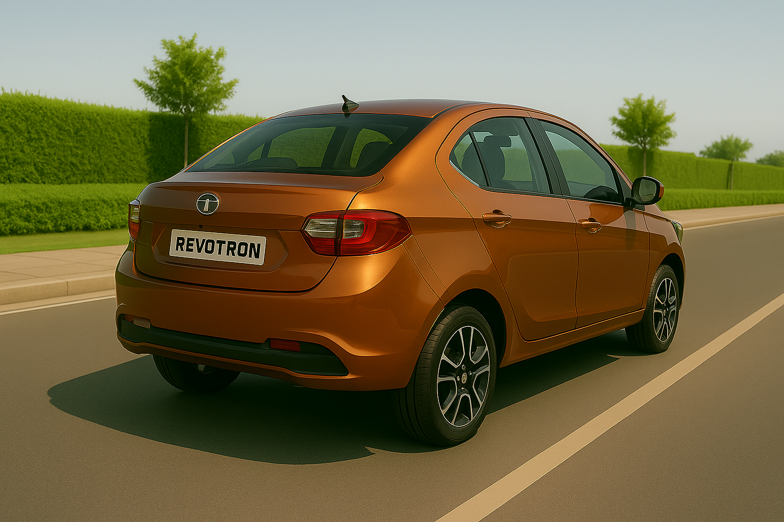 
								Tata Tigor Copper 2021 full									