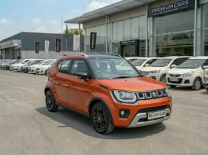 Maruti Ignis Orange 2022