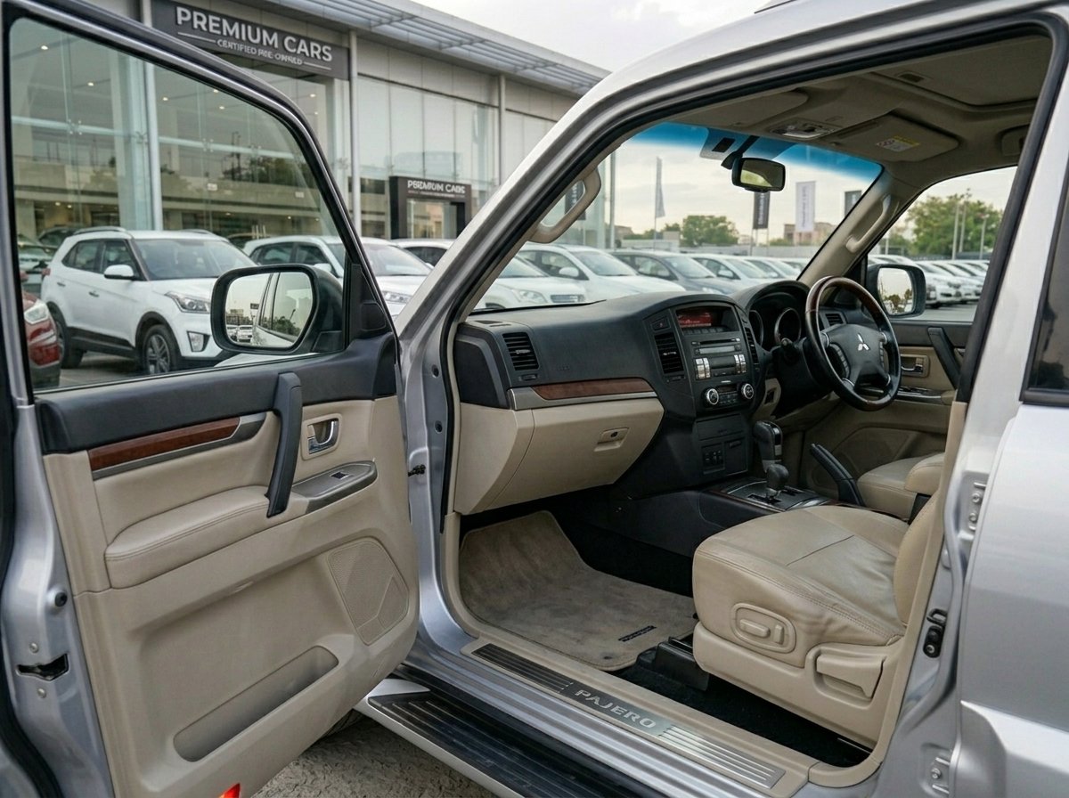 
								Mitsubishi Pajero Silver 2015 full									