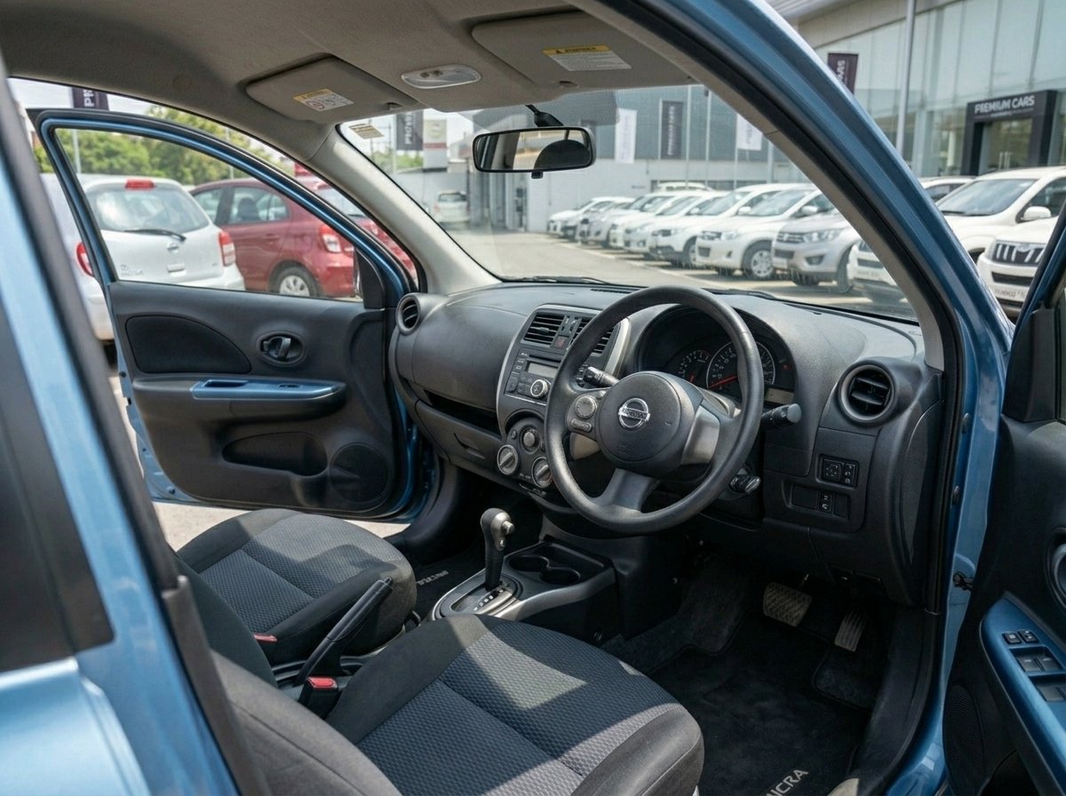 
								Nissan Micra Blue 2015 full									