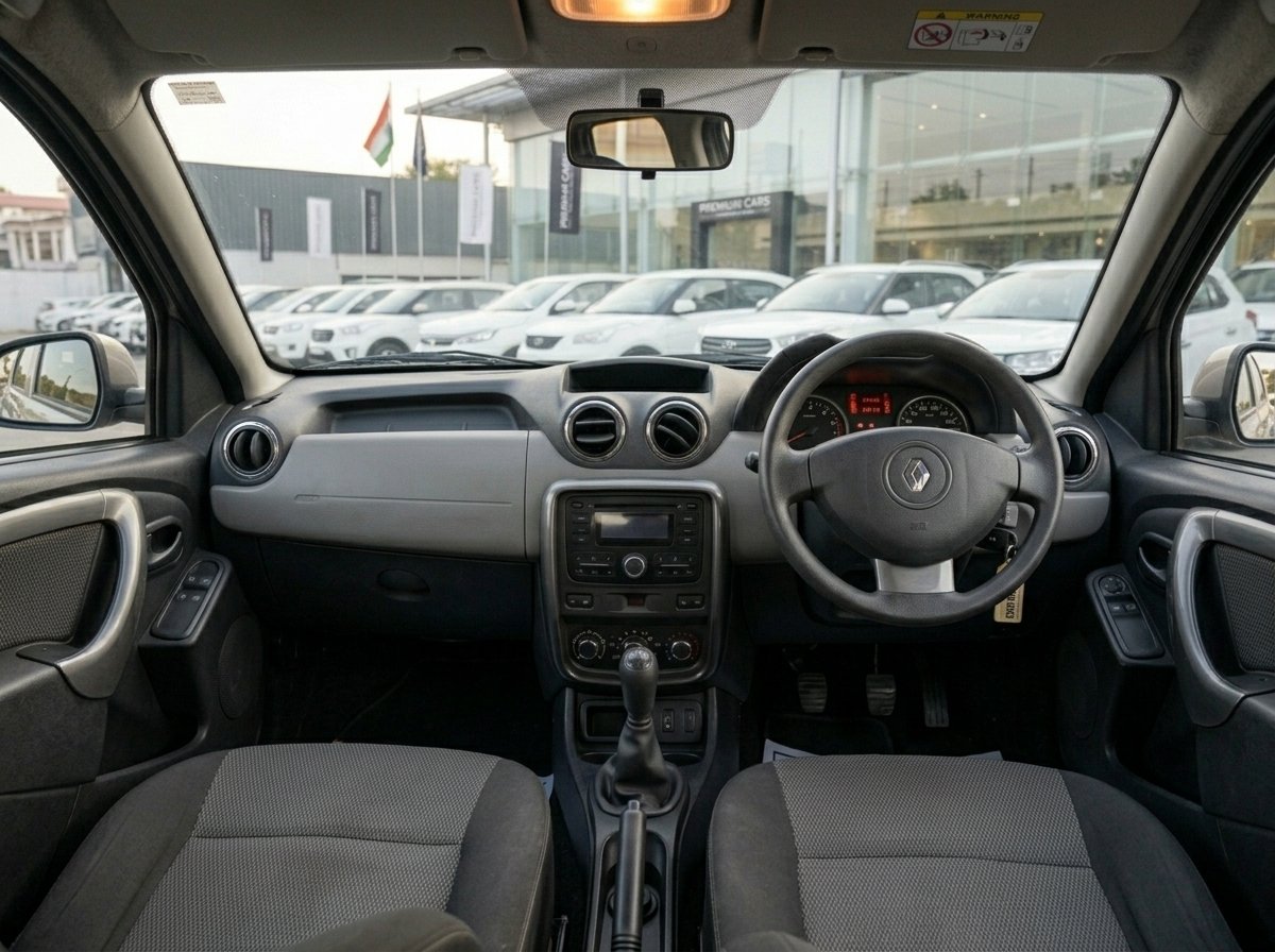 
								Renault Duster Silver 2014 full									