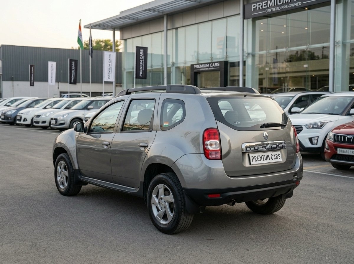 
								Renault Duster Silver 2014 full									